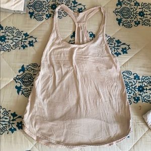 Lululemon racerback silver  tank